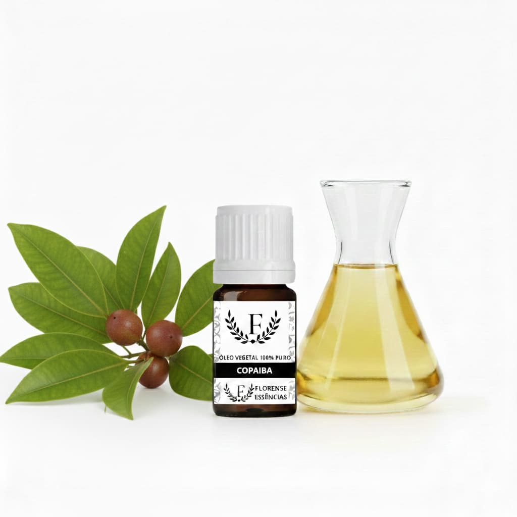 Óleo Vegetal de Copaíba - 100% Natural e Puro - 10 ml