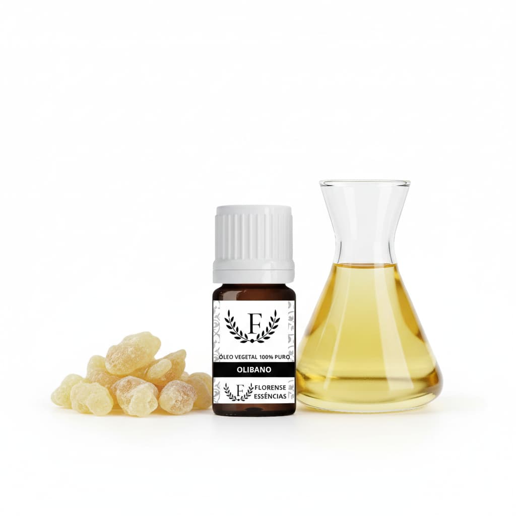 Óleo Vegetal de Olíbano 100% Natura e Puro - 10 ml