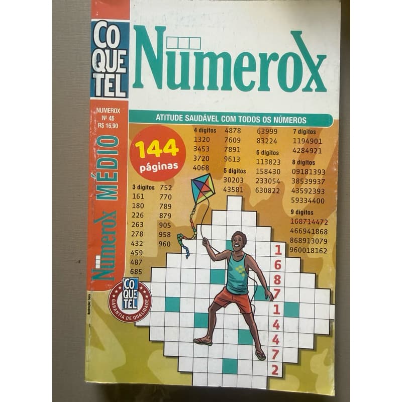 Passatempo Coquetel Numerox (144 Páginas) Ed.46