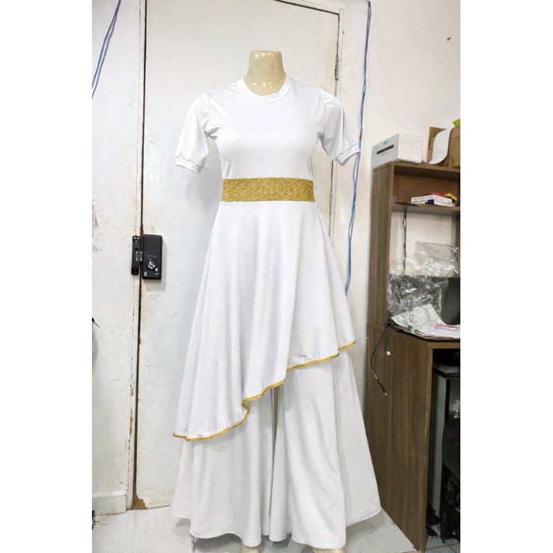 Macacão de dança (conjunto com bata e calça)