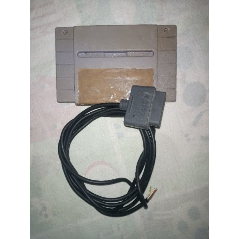 Carcaça + cabo de Super Nintendo