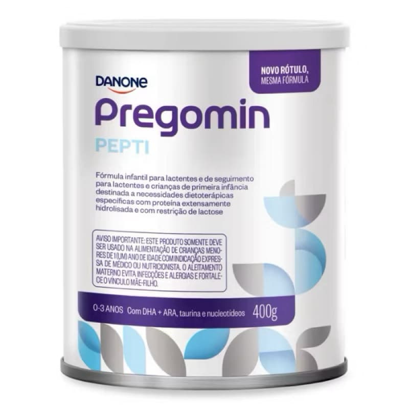 Fórmula Pregomin Pepti original 400g - Danone, APLV, hidrolisada