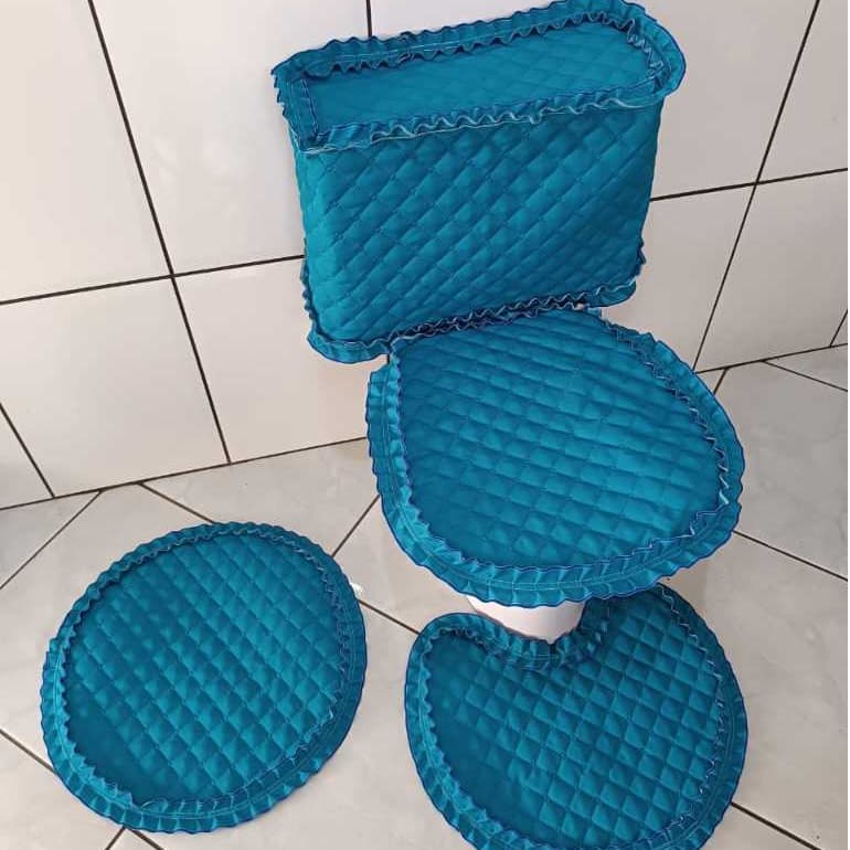 Jogo de banheiro masculino PROMOÇÃO liso várias cores diferentes tapete redondo kit tapetes para homem menino