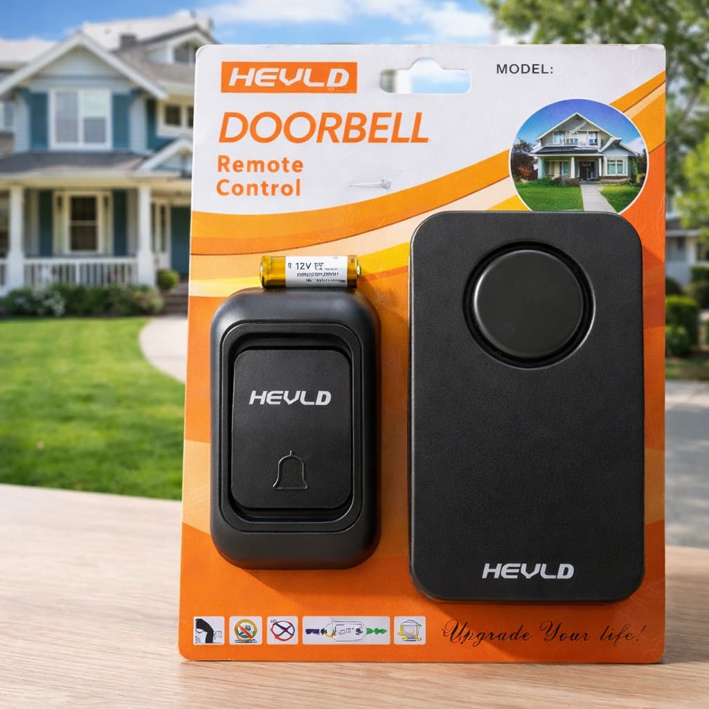 Campainha Residencial Sem Fio de Longo Alcance Prova D'água Casa Segurança Comercial