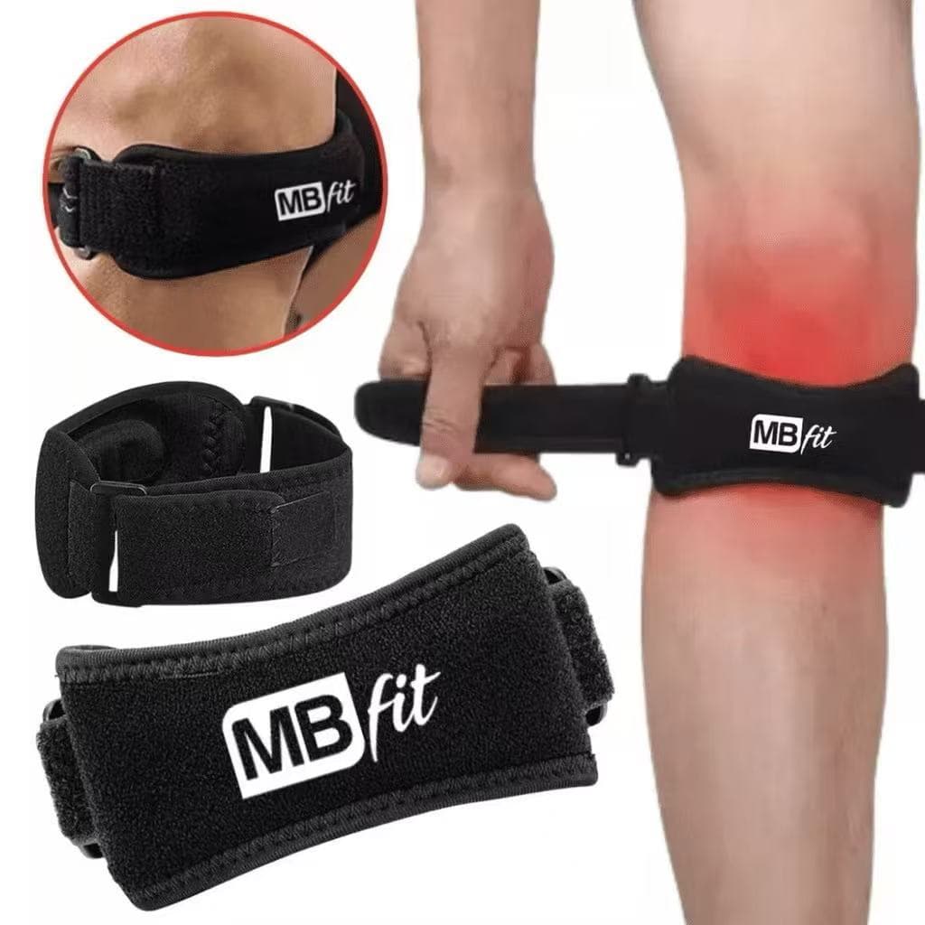 Faixa Subpatelar Esportiva Joelho | Suporte Tendão Patelar | Corrida Academia Futebol Fitness