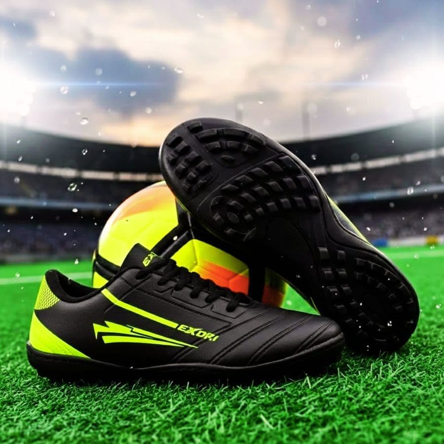 Chuteira Society Couro Sintético Reforçada e Costurada do 34 ao 43 Ideal para Partidas

