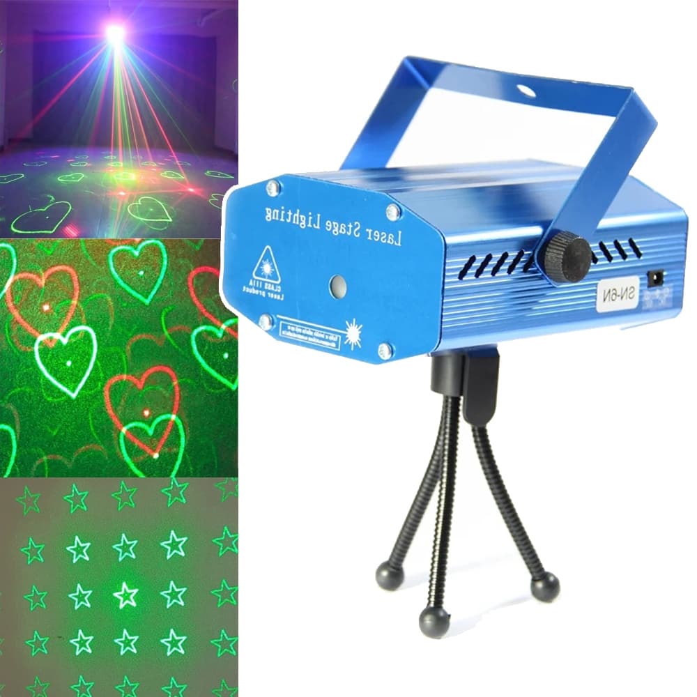 Canhão Projetor Laser Holográfico Bivolt Luz Para Festa Balada