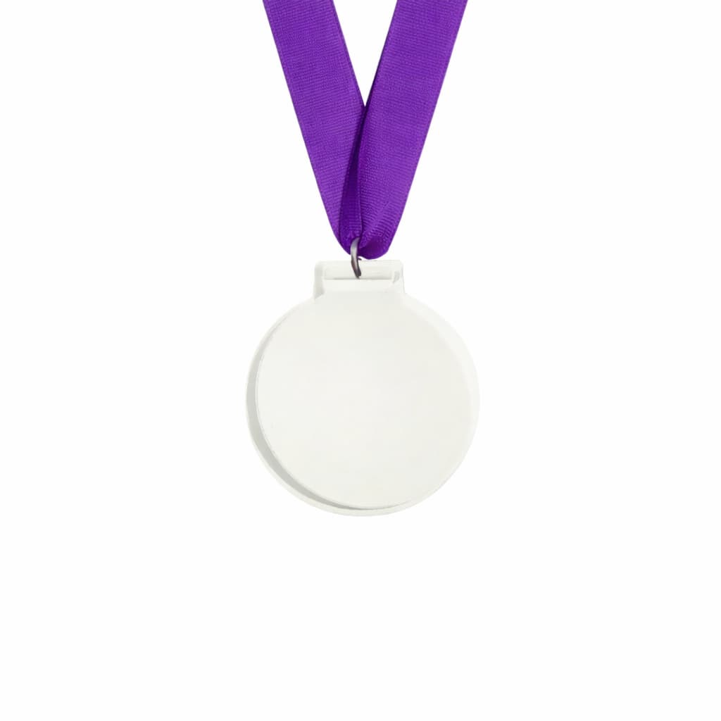 Kit 50 Medalhas Acrílico Cristal 2mm Redonda Lisa 5cm Resistente