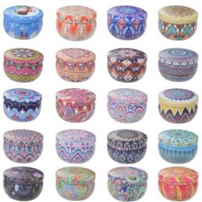 POTE DE ALUMINIO 6 UNI 12 UNI LATINHA GRANDE130ML  E PEQUENA70ML (VAZIA)