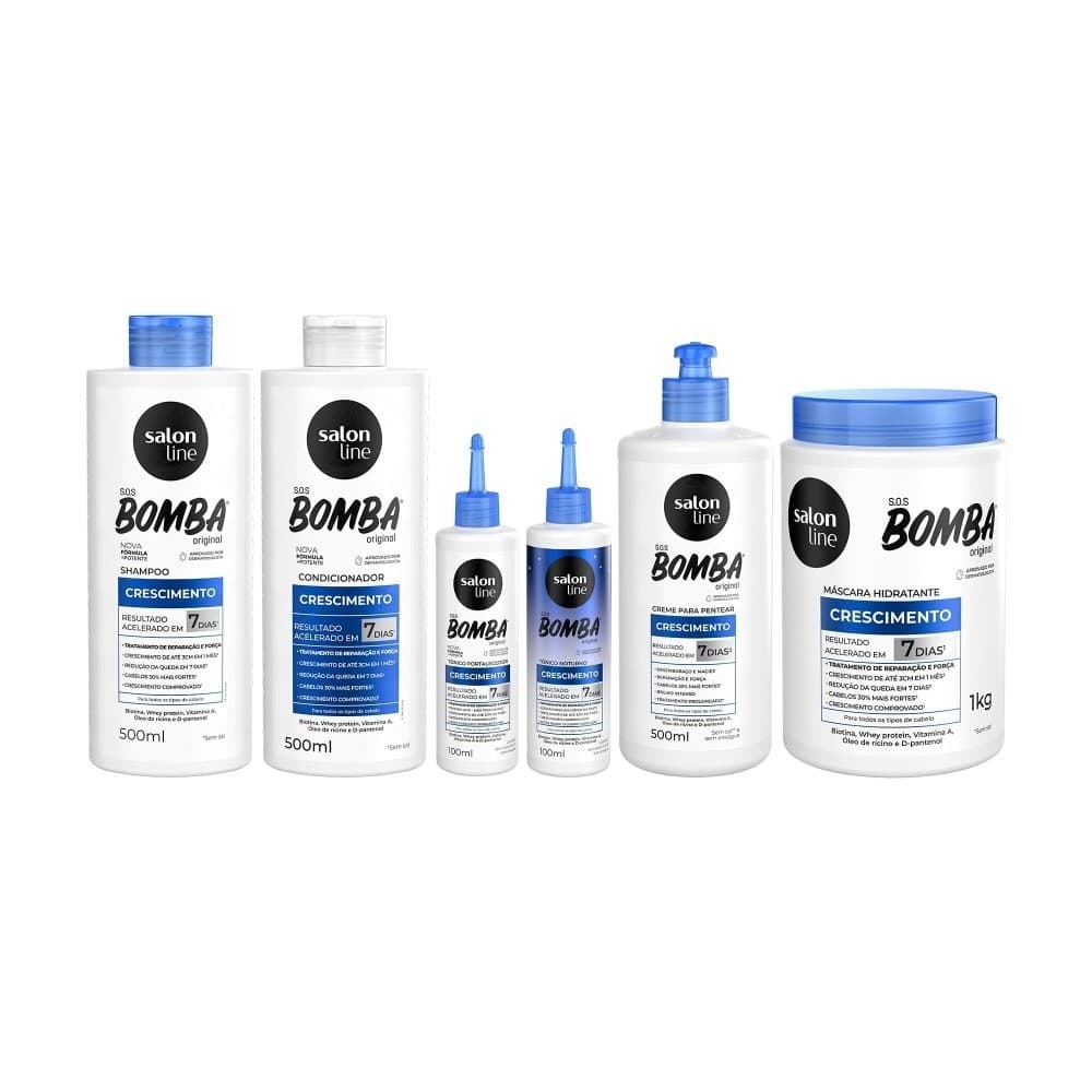Kit Explosão de Crescimento SOS Bomba