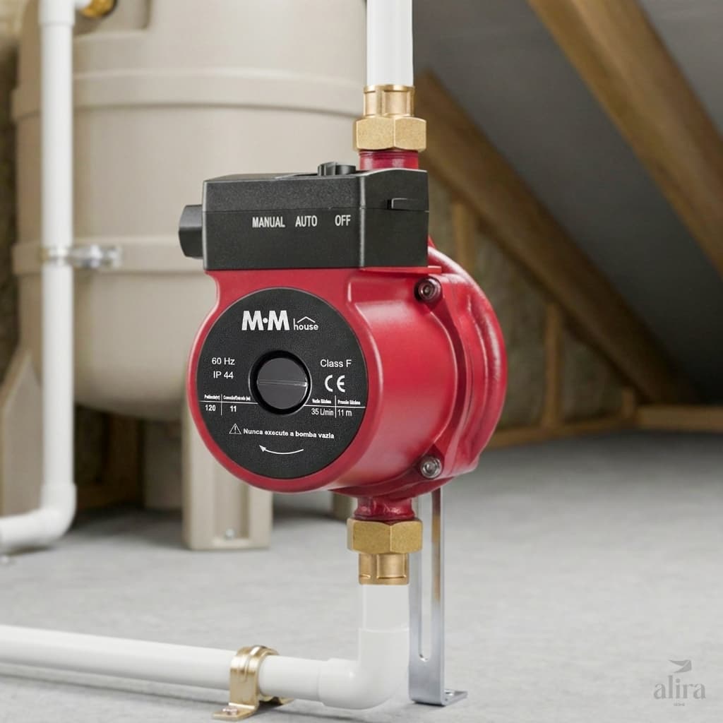 Bomba Pressurizadora 120 Watts 2100 Litros/hora 11mca 127v ou 220v