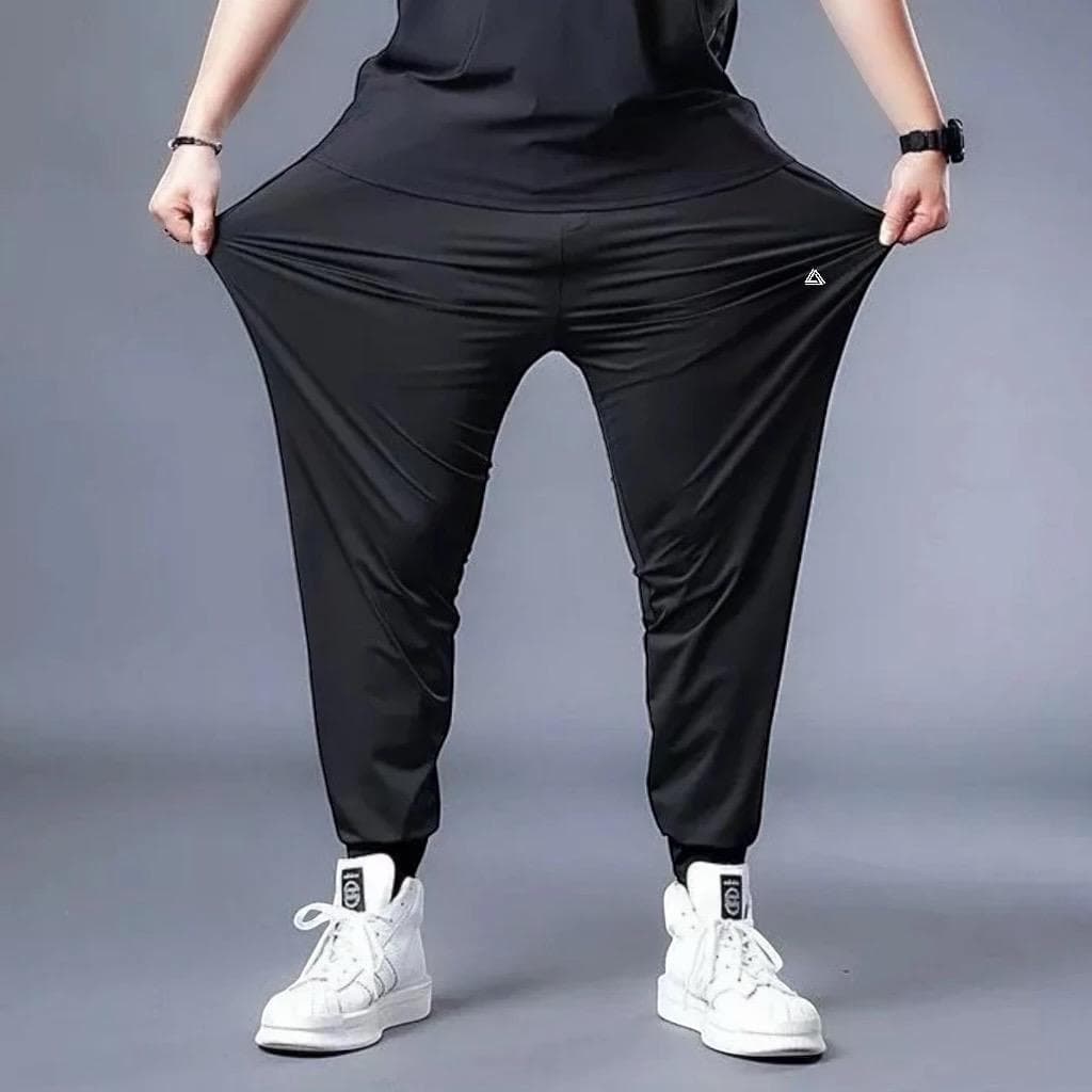 Calça Jogger P ao G4 Helanca para Treino Esportiva Masculina Original com Punho