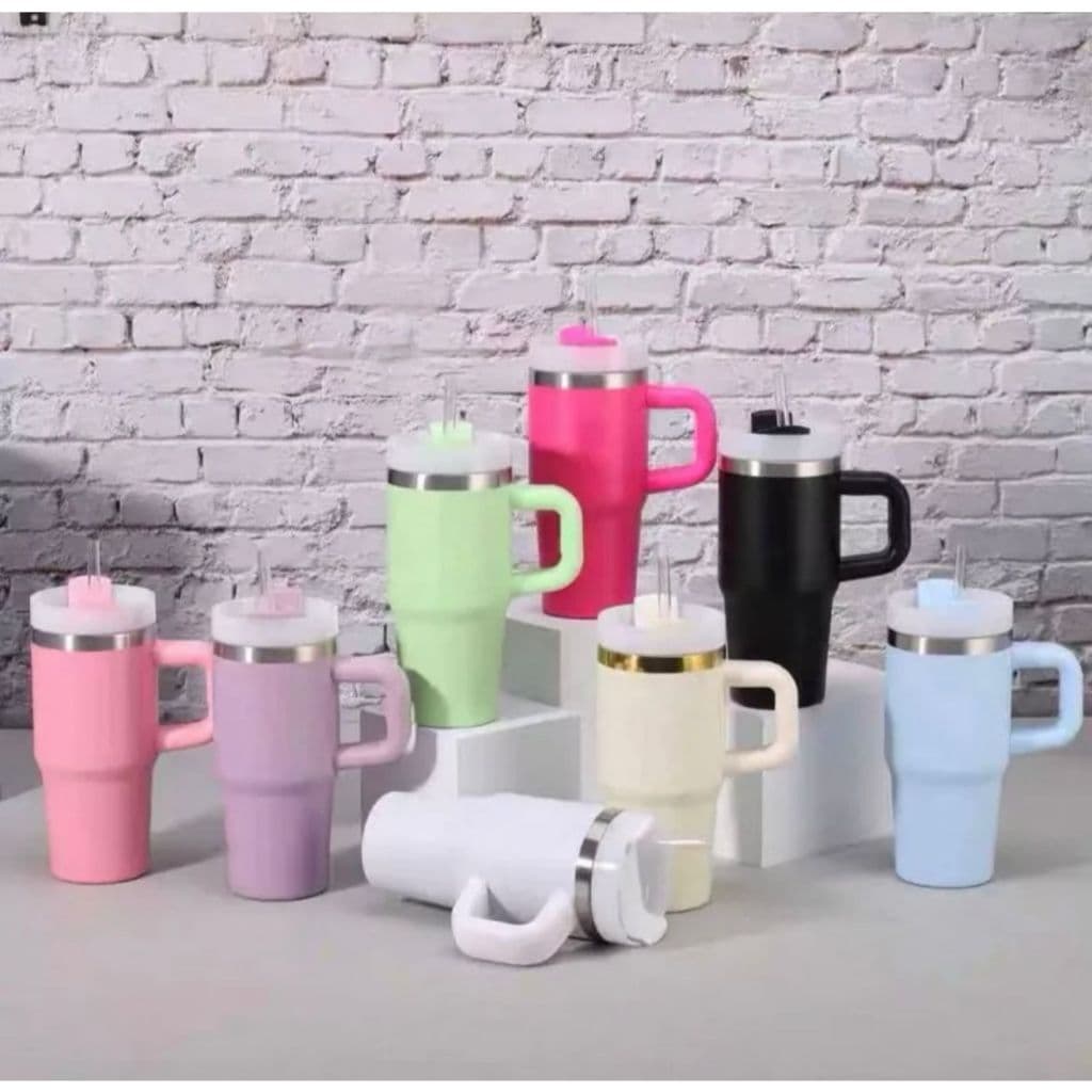 Copo Garrafa Térmica 420ml/600ml Resistente – Mantém Bebidas Frias ou Quentes por mais tempo 420ML COPO