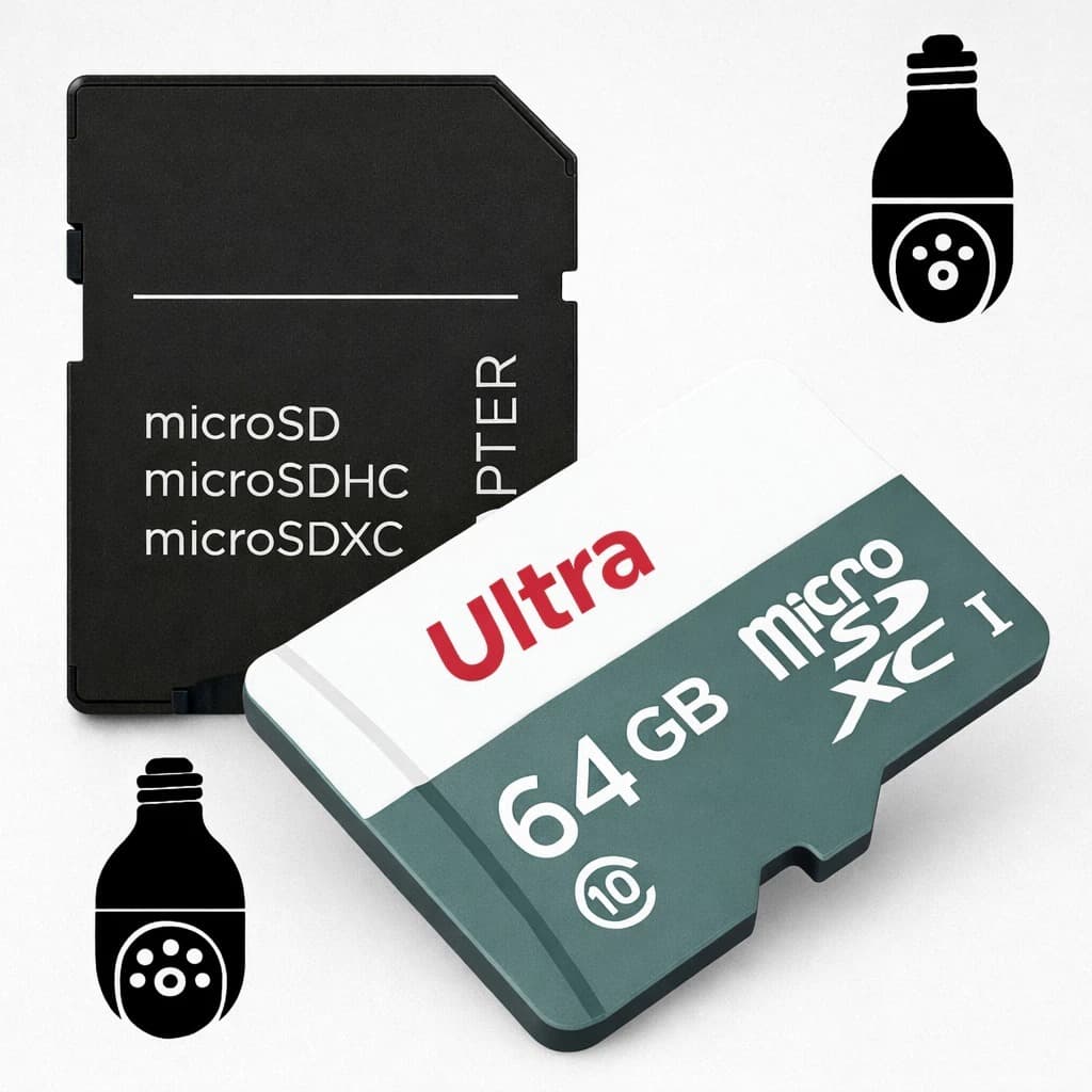 Cartão de Memória - MicroSD 64GB e 128GB Classe 10 Ultra: Câmeras de Segurança.