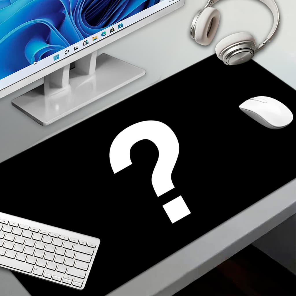 Mouse Pad Gamer Grande Estampa Aleatório Varios Temas Borda Costurada