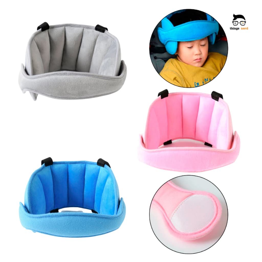 Apoio Suporte Cabeça Proteção Infantil Cadeirinha Carro Segura Cabeça Almofada Ajustável Criança