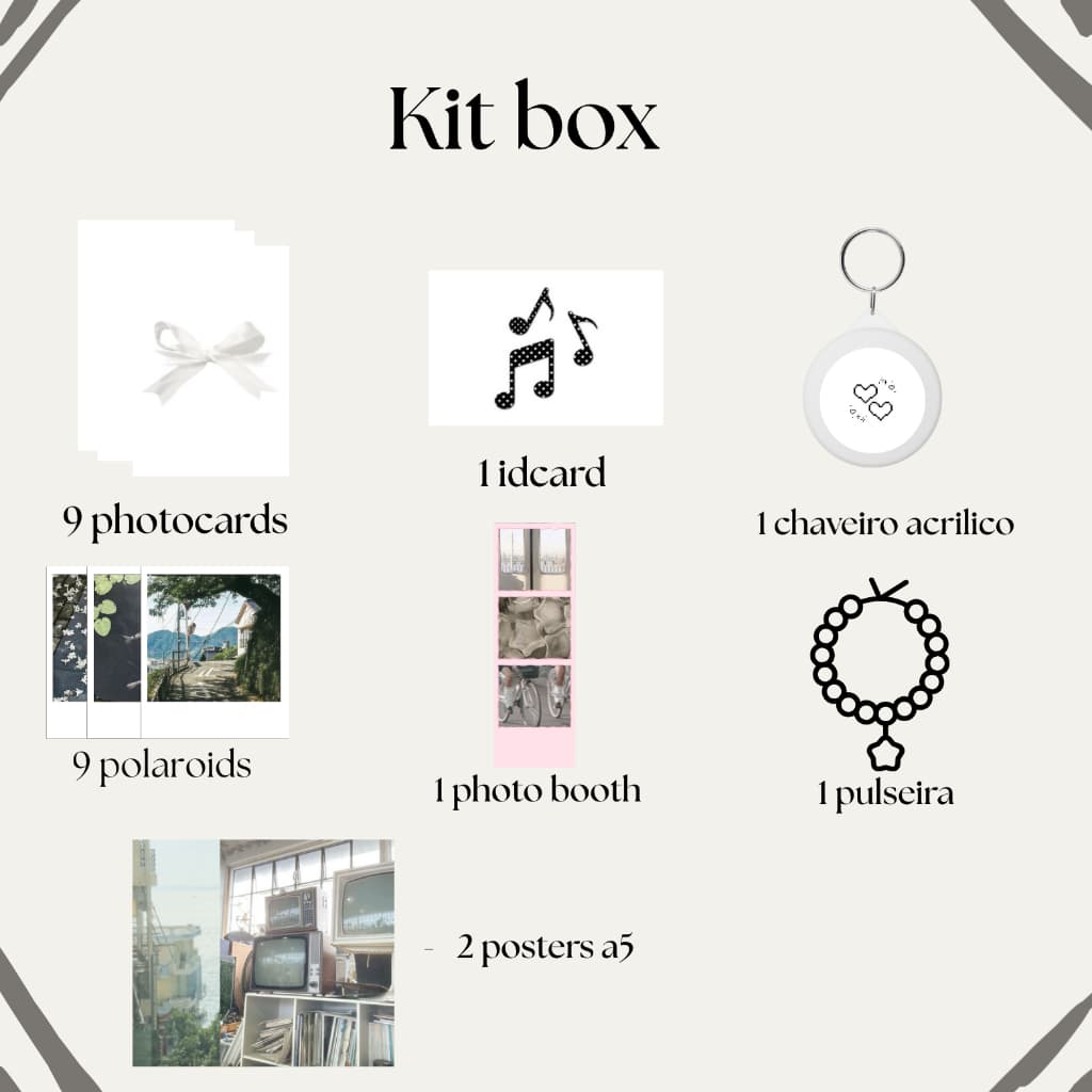 Box Kit fã  k-pop/pop/séries