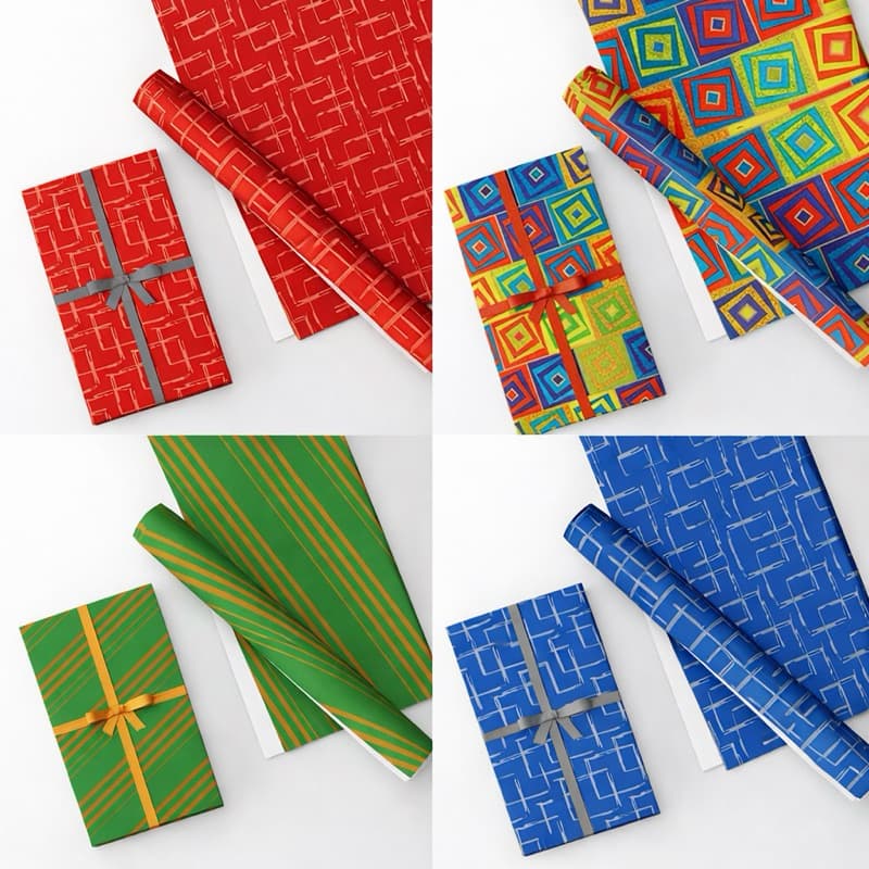 40 papel de presente resma 50x60 festa presentes