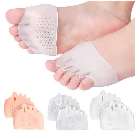 Protetor de Calos Silicone Para Pés Anti Dor Joanete Almofada Metatarsal calosidade