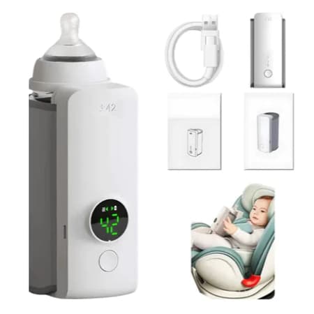 Aquecedor Térmico De Mamadeira Para Leite Sem Fio - COMERCIAL