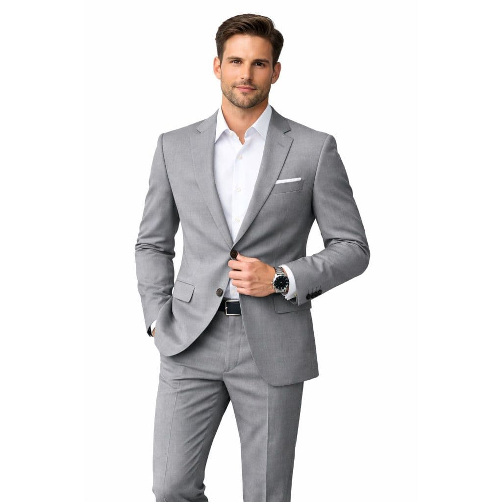 Terno Masculino Slim Poliviscose Corte Italiano Premium - Paletó+Calça