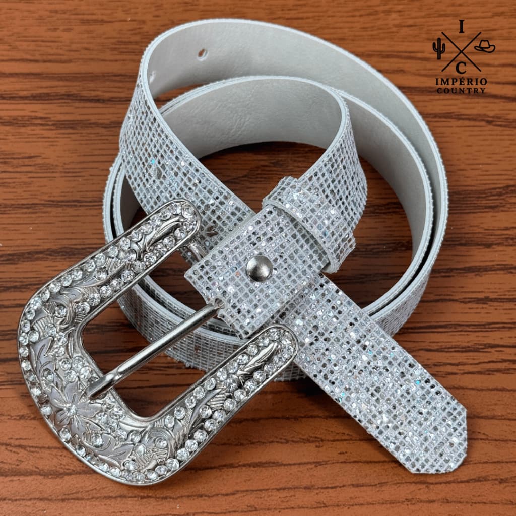 Cinto Infantil Feminino Brilhante Estilo Country Promoção Lançamento