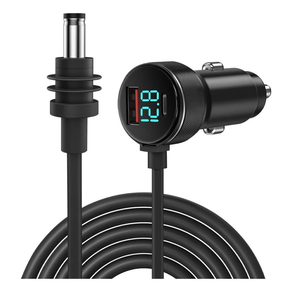 Cabo 12v/24v Carregador Veicular Para Starlink Mini Carro e Cabo Tipo C Power Bank Starlink Mini