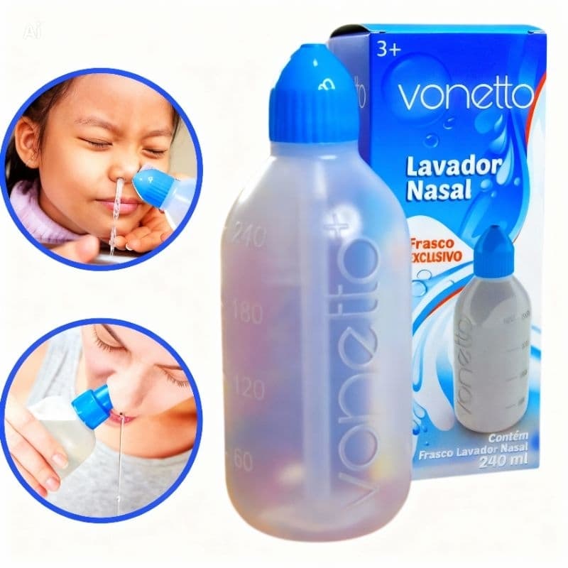 Lavador Nasal Higienizador 240ml