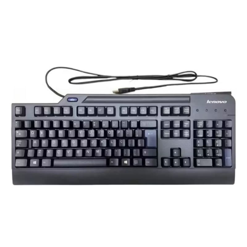 Teclado Lenovo corporativo USB - PADRÃO BRASILEIRO Ç + MOUSE USB GENÉRICO