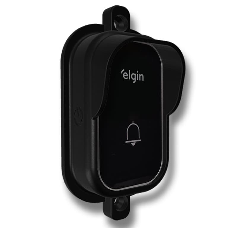 Protetor Antifurto e Chuva para Campainha sem fio Elgin