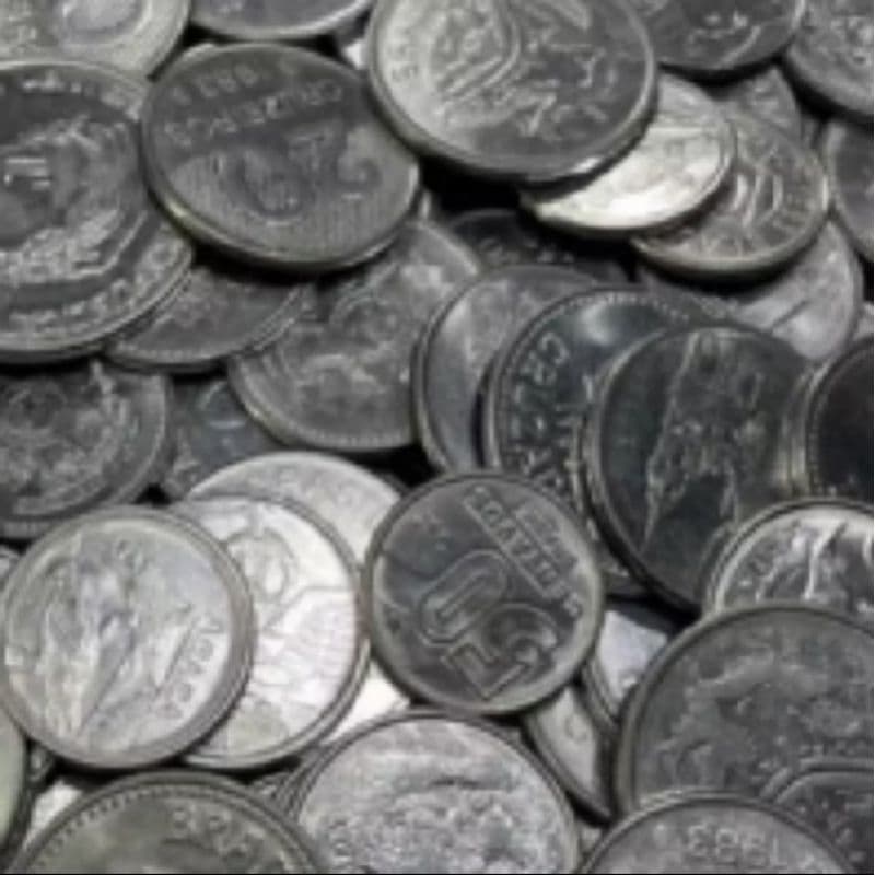 lote 70 moedas antigas sem repetição de data