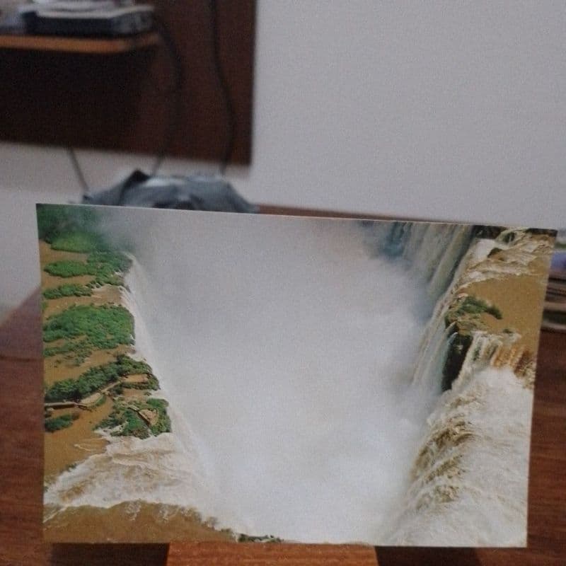 Cartão Postal Antigo - Cataratas do Rio Iguaçu - Foz do Iguaçu