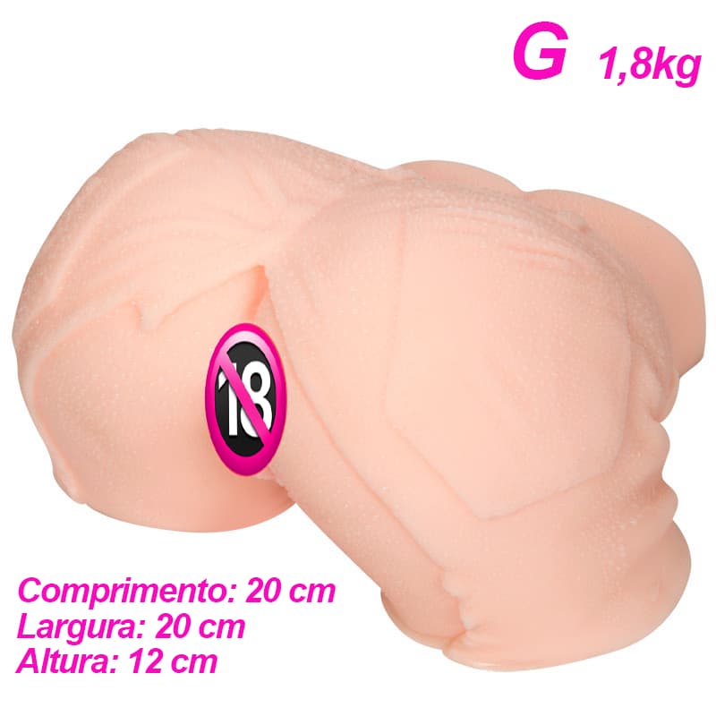 Masturbador Masculino Realista · 2 Entradas · Cyberskin · Toque Macio