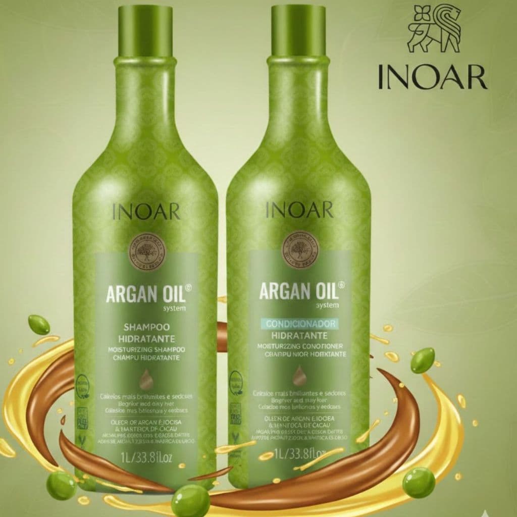 INOAR KIT ARGAN SHAMPOO+CONDICIONADOR 2X1LITRO