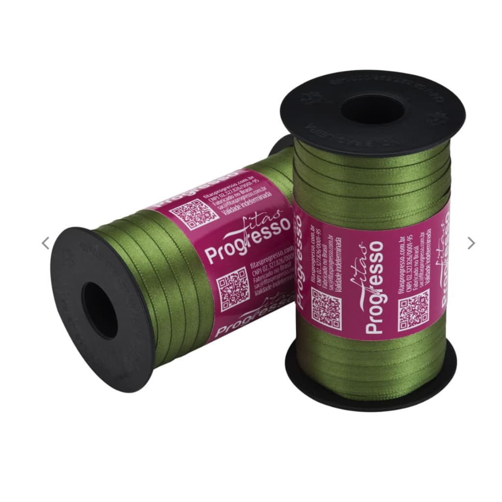 (CF001-100M)CARRETEL DE FITA DE CETIM COM 7 mm DE LARGURA 100 METROS (CF001)