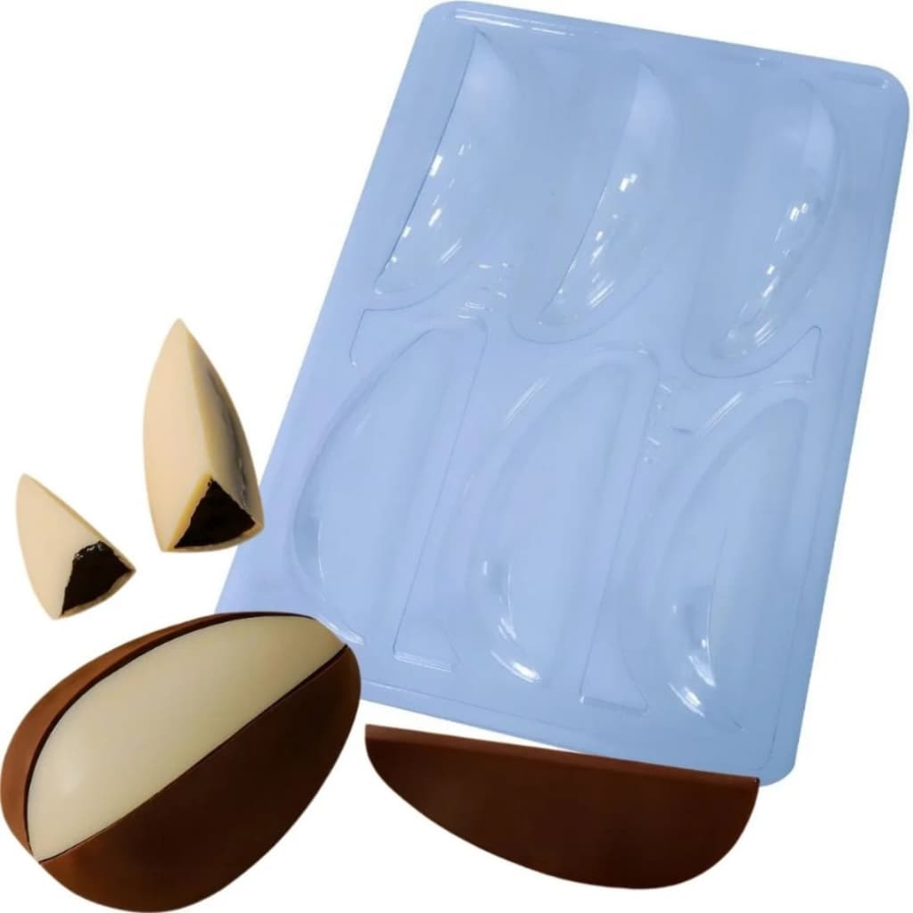 Forma BWB Especial Para Chocolate Ovo Fatias 250g (3716)