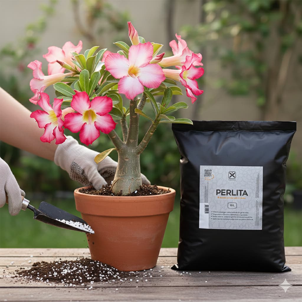 Perlita Expandida Substrato Drenagem e Aeração Grow Indoor Saco 10 Litros