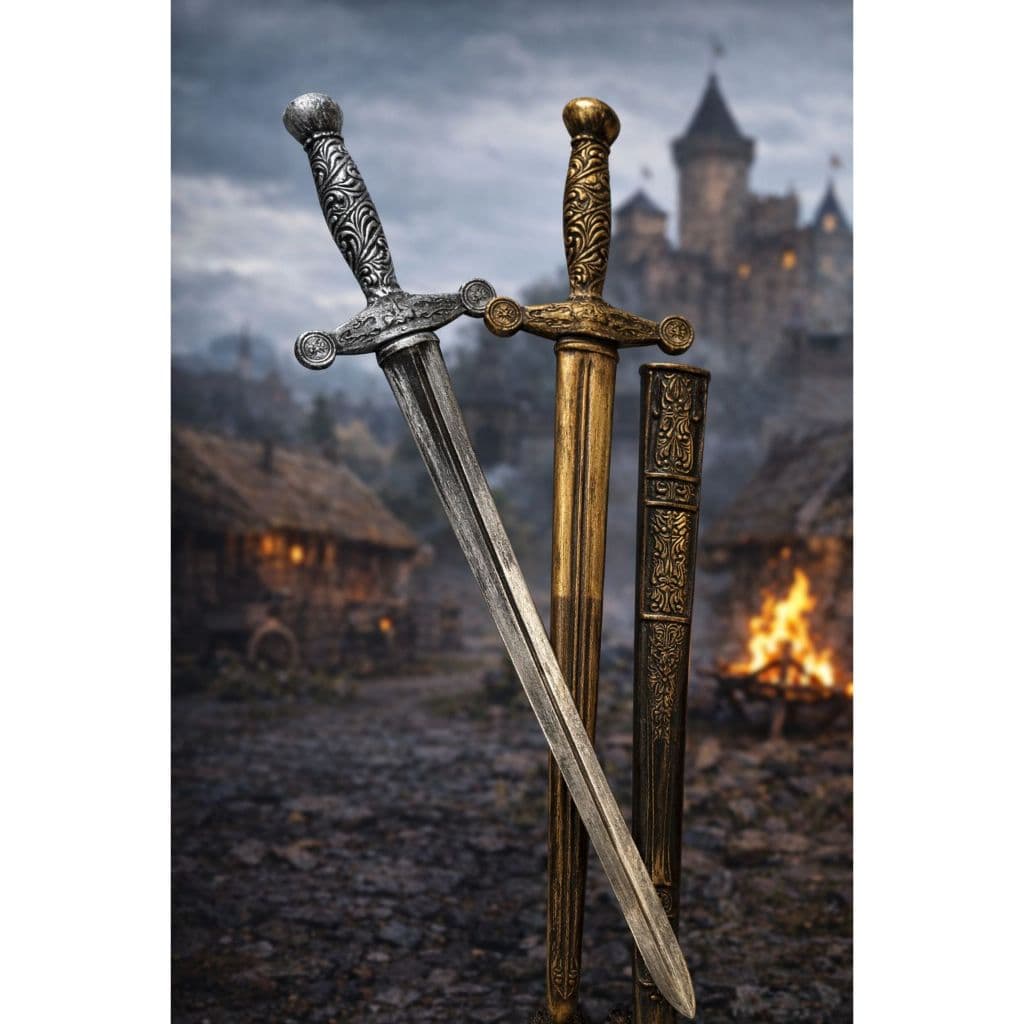 Espada Medieval 66cm Gladiador Brinquedo Plástico Cosplay