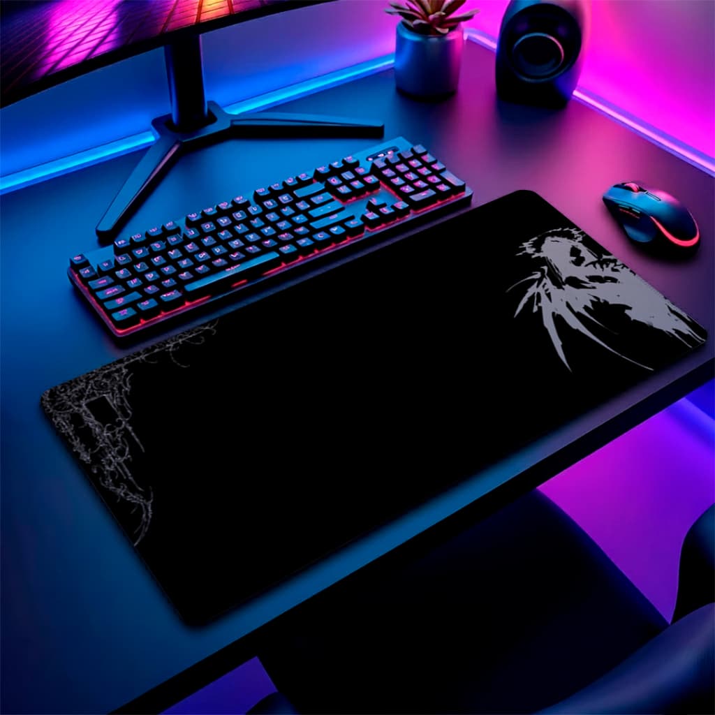 MousePad Speed Gamer Antiderrapante Bordas Costuradas Confortavel Liso Com Estampa De Street Urban Com Diversos Tamanhos