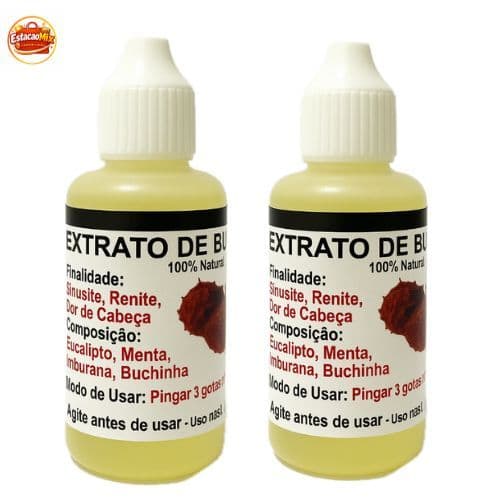 kit/2 unidades Extrato Natural de Bucha do Norte 20ml