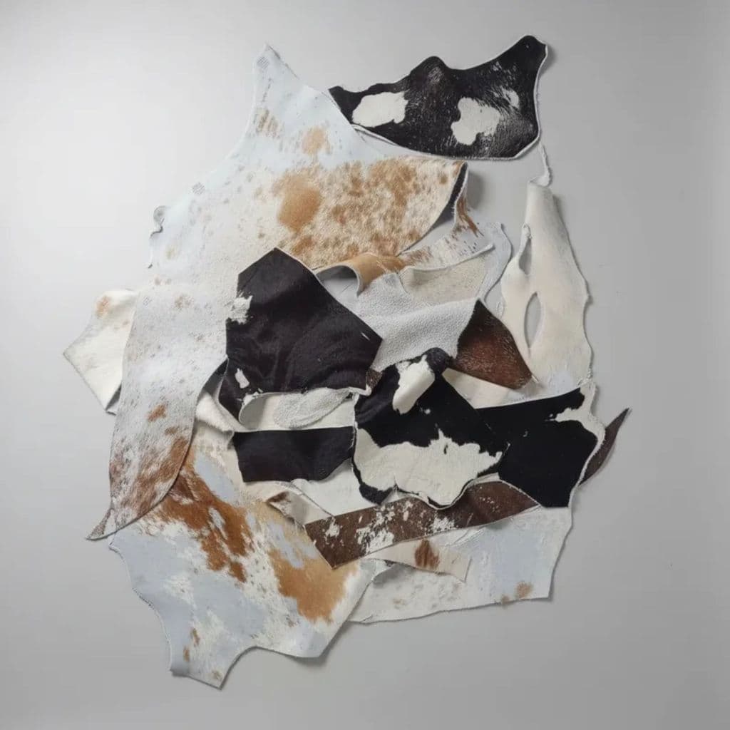 Resíduo De Retalho de Couro de Boi Com pelos Legítimo por Kg