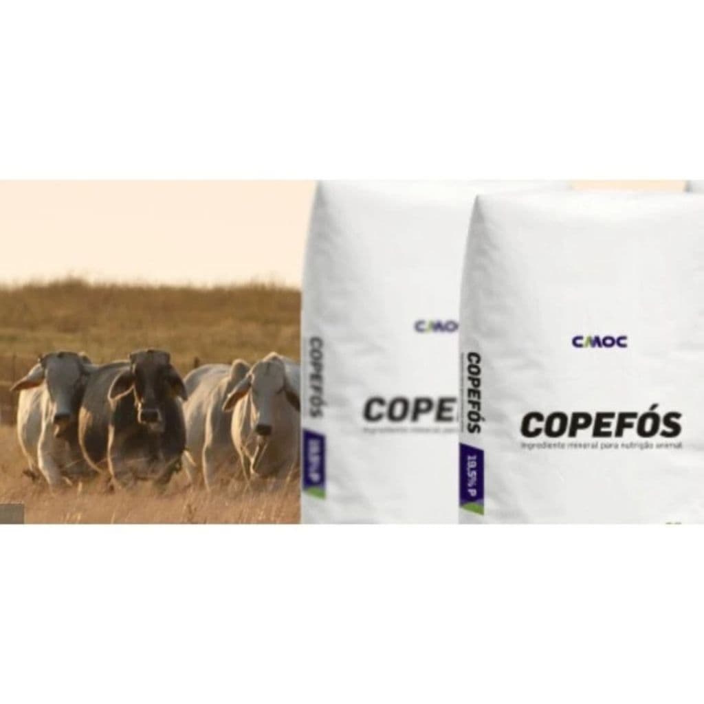 Fosfato Bicálcico 19,5% p/ Aves, Suínos e Bovinos