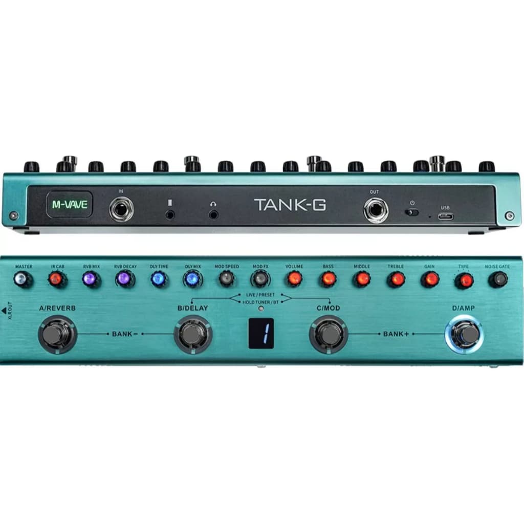 Pedaleira Tank-g Para Guitarra, Boss Zoom ( Nova Versão)