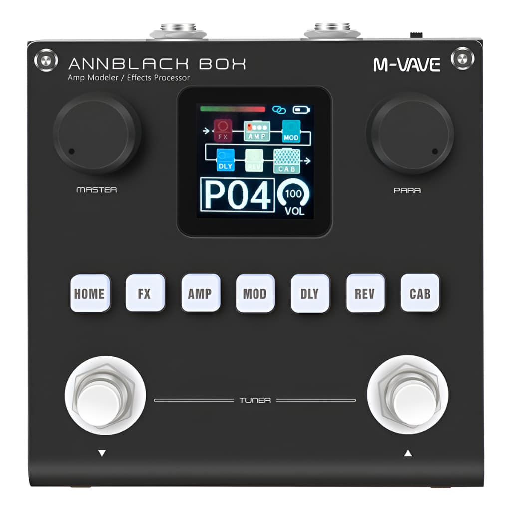 Pedal Efeitos Blackbox Para Guitarra E Baixo Ir E Simulador