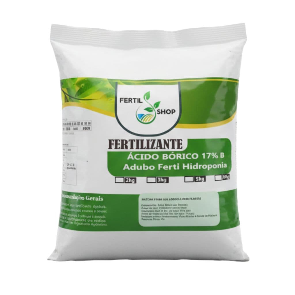 Fertilizante Boro Ultra 17% Adubo Micronutriente - Suplemento para jardinagem |  Diversos KG