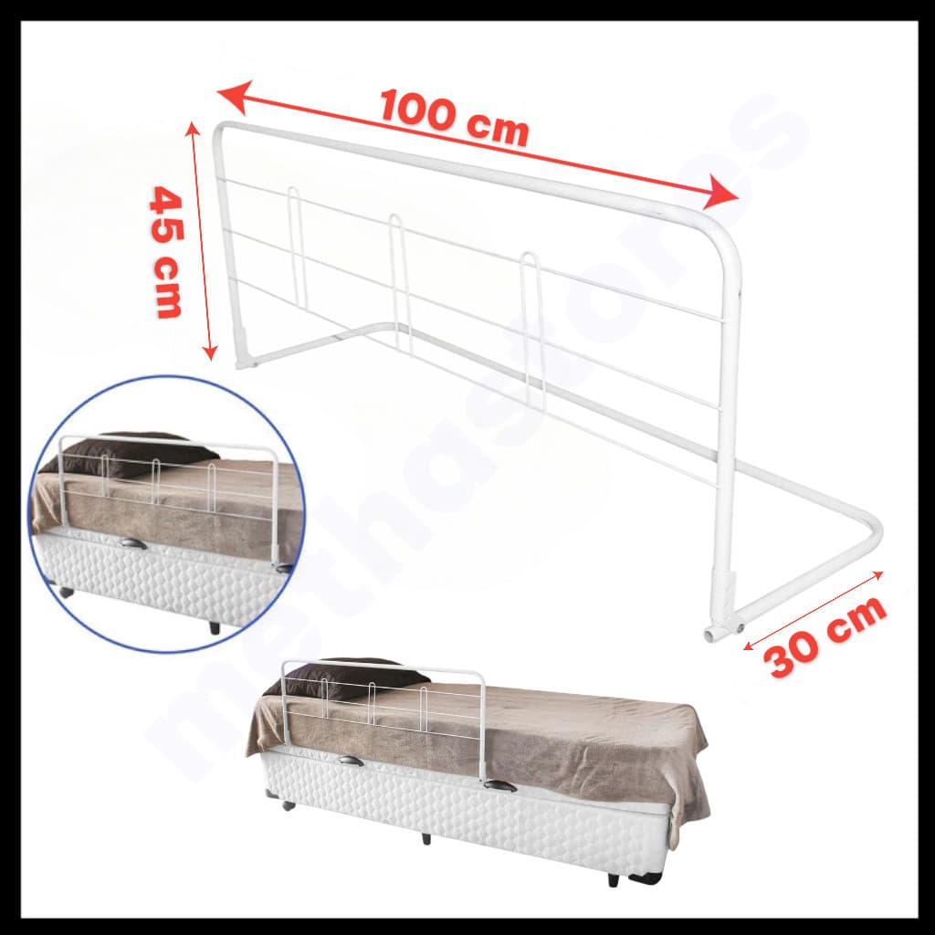 Grade Proteção  Suporte De Cama Box Criança Idoso Premium Resistente Feito de Aço