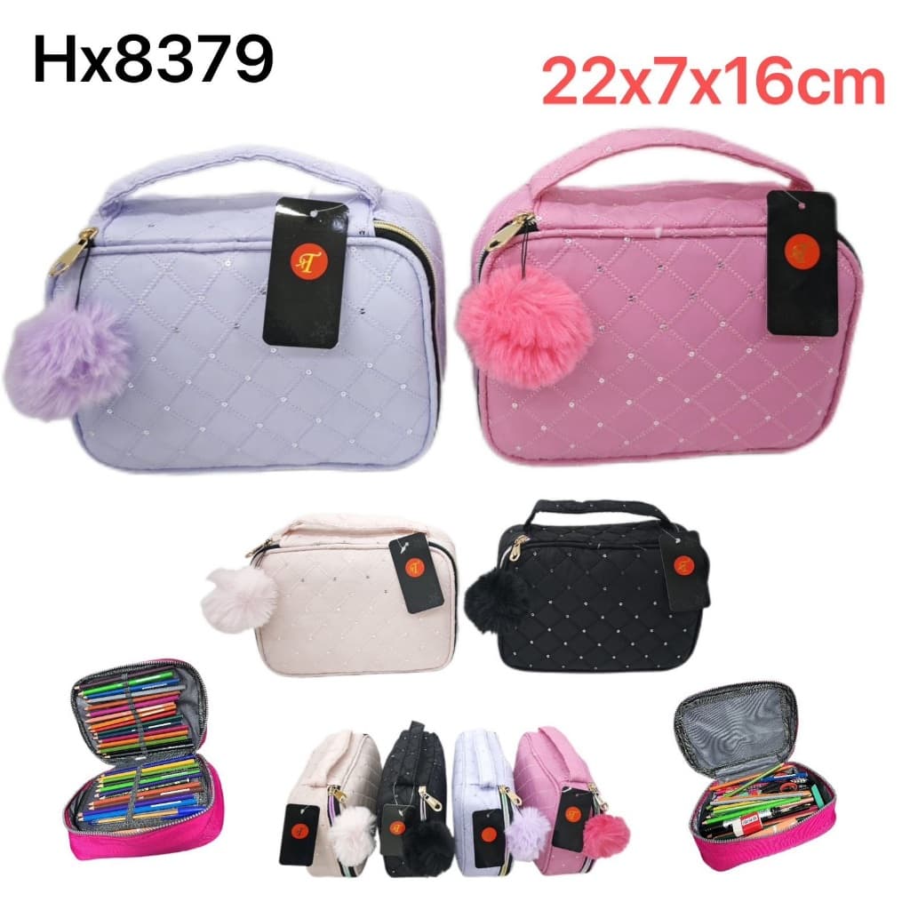 Estojo De Lápis De Grande Capacidade Durável Simple 8379