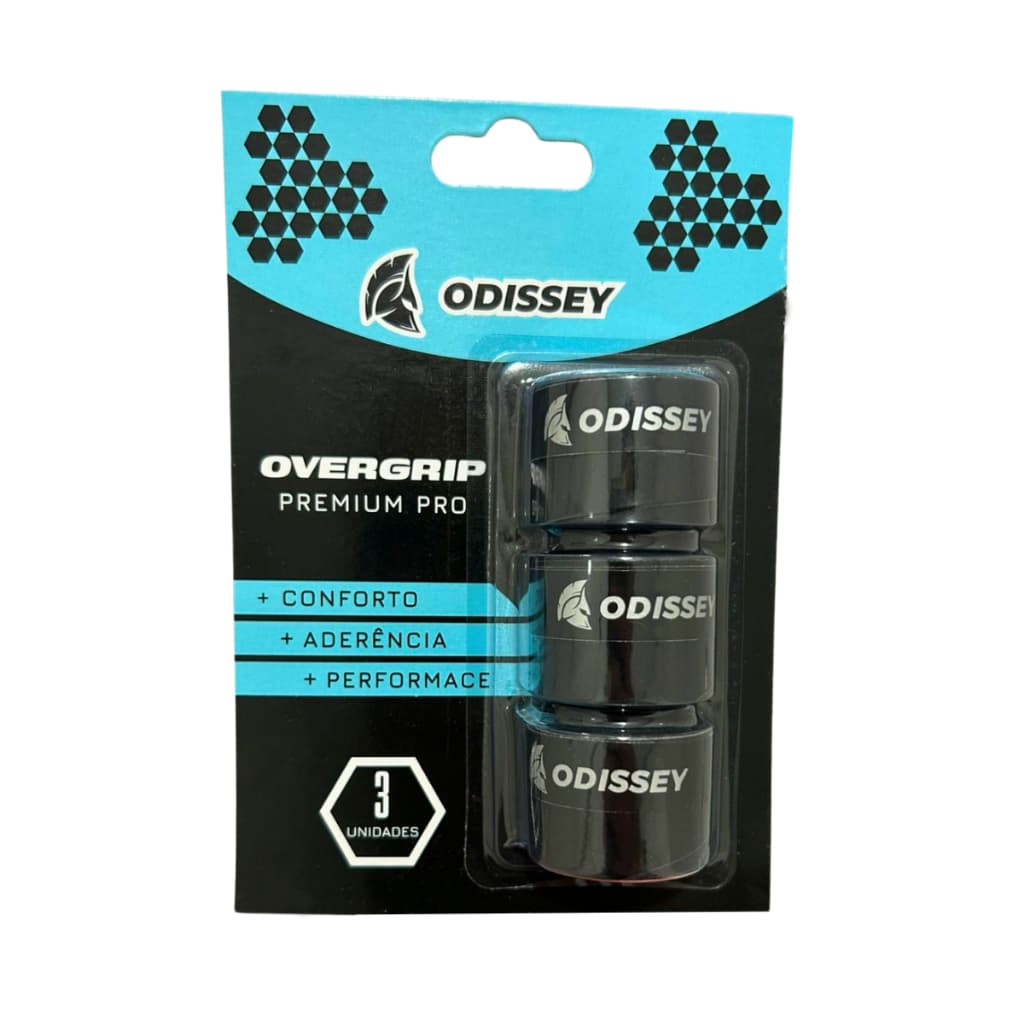 Overgrip Kit 3 Unidades Raquete Beach Tennis Padel Tênis