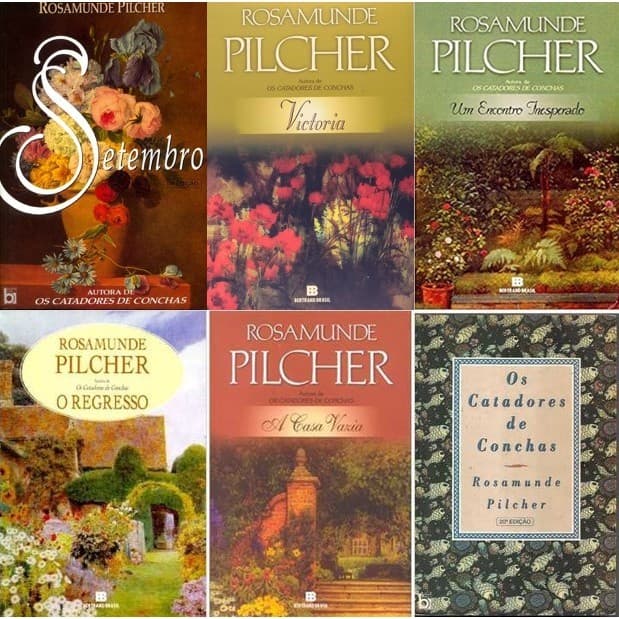 Coleção Rosamunde e Robin Pilcher - Os Caçadores de Conchas / Victoria / Setembro / Um Encontro