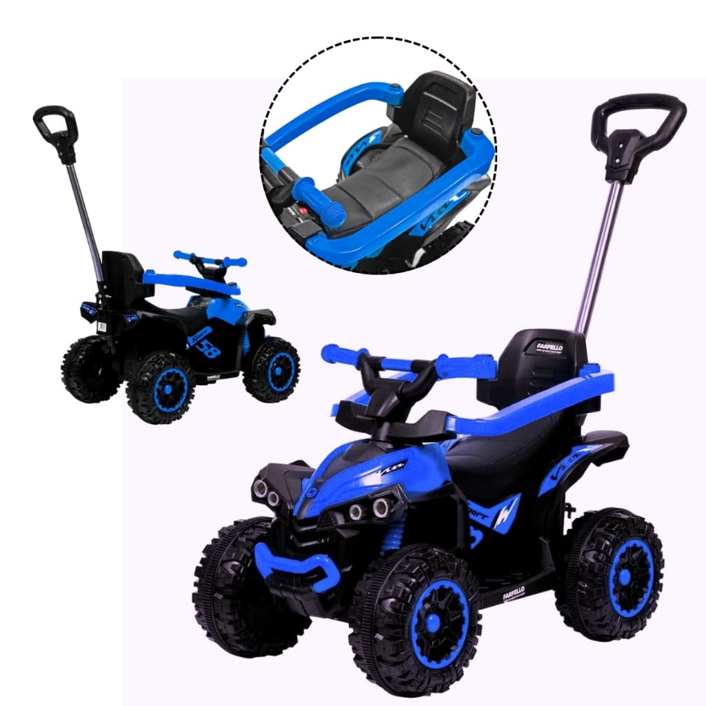 Carrinho Infantil Quadriciclo Eletrico Até 23kg Pimp Maral Brinquedos